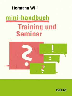 cover image of Mini-Handbuch Training und Seminar